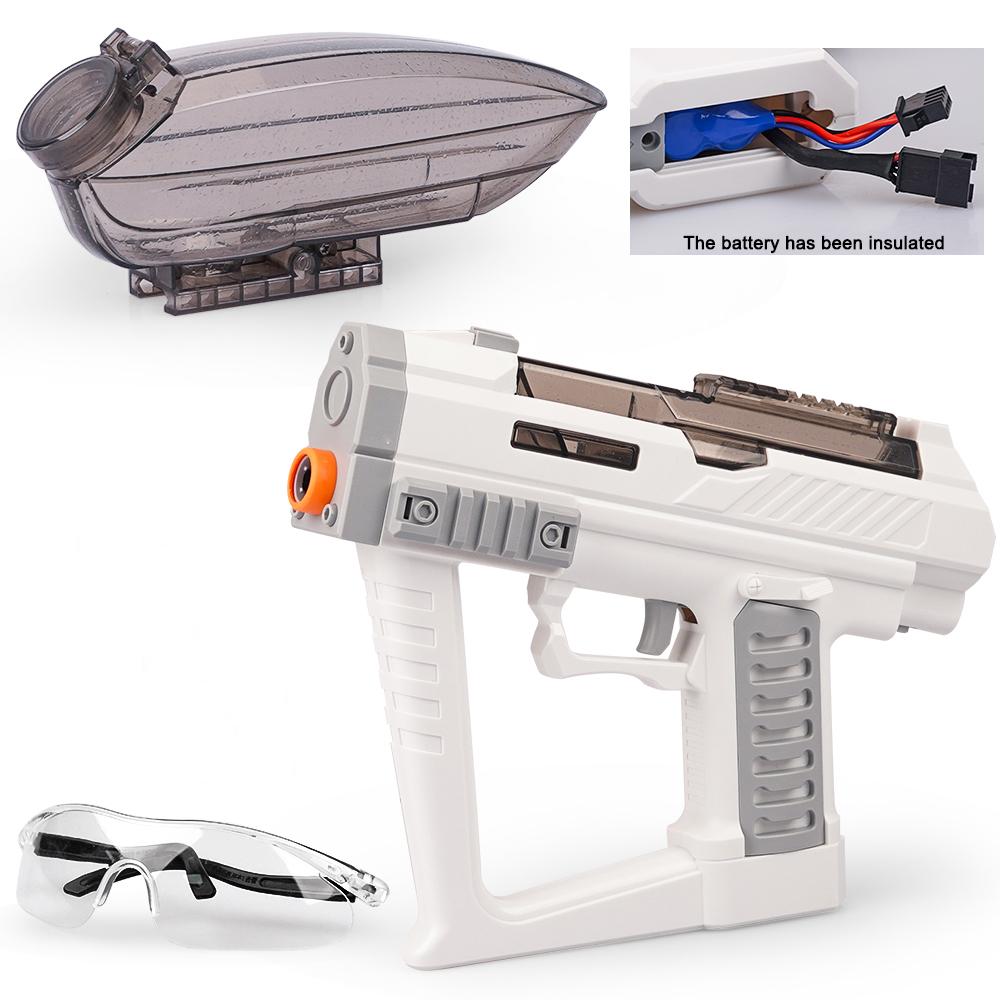 Starship Electric Gun Toy for Kids Adult, High-Speed Automatic, Rechargeable, Includes Goggles, CS Outdoor Games, Birthday Xmas