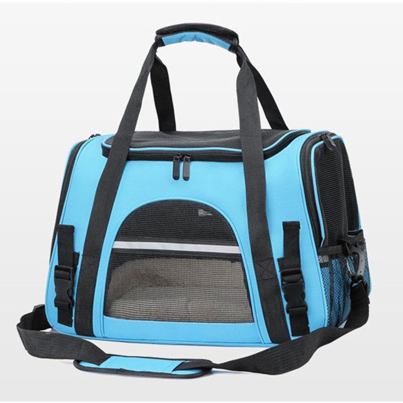 Portable Portable Cat Bag for Outdoor Use, Transparent, Breathable, Foldable Pet Bag That Can Be Diagonally Crossed, Car Cat and Dog Bag