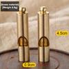 Mini Waterproof Pocket Tools Pure Brass Handmade Pendant Equipment Survival Edc Whistle Referee Whisle Keychain Brass Whistle