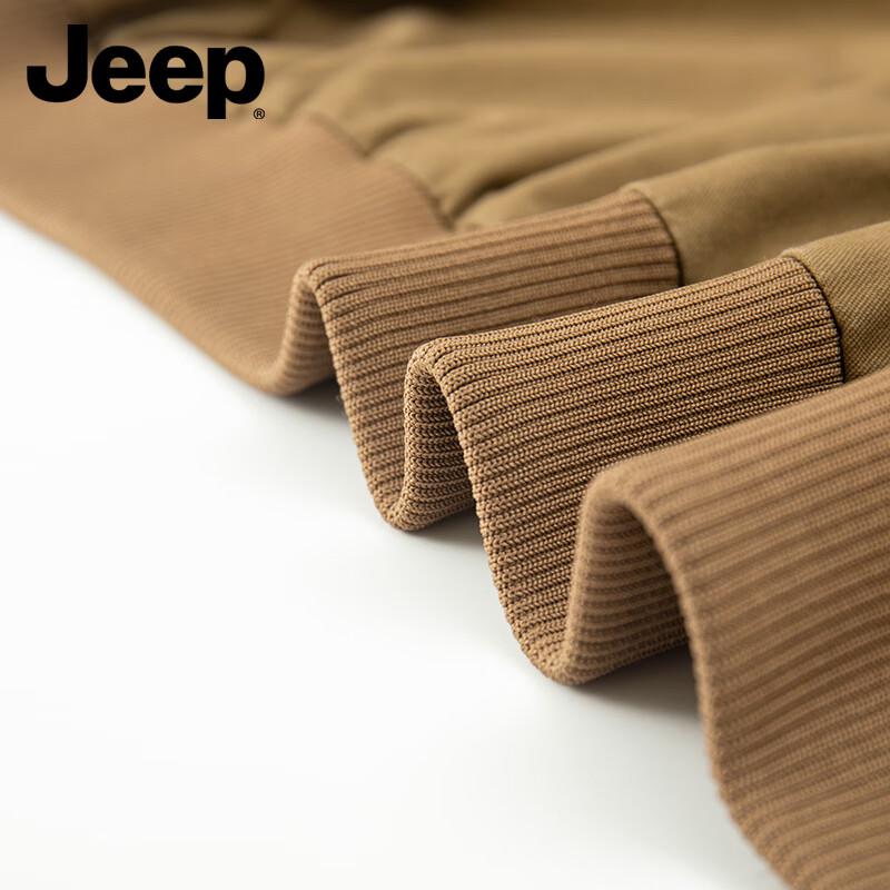 Jeep Men's Vintage Washed Stand-Collar Casual Jacket