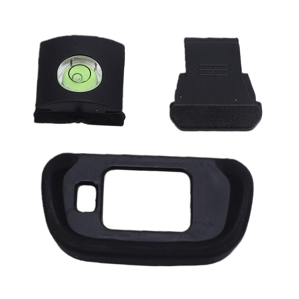 Kit Livella a Bolla Tappo Hot Shoe Paraluce per Fotocamera R7 Silicone Morbido per Fotografia
