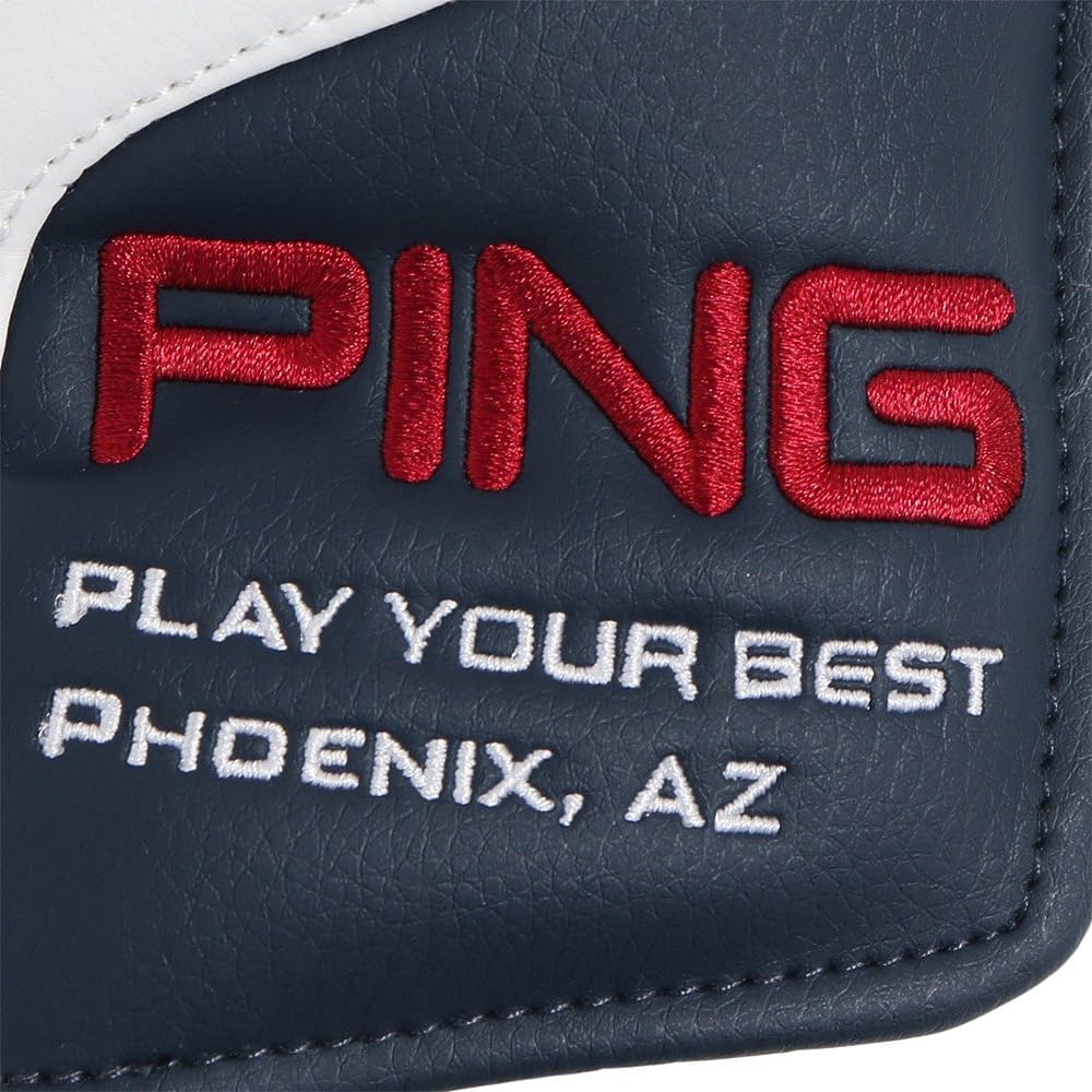 Ping Putter Cover (Ping Style) HC-U2302PC 36870 2023 (02) White/Navy