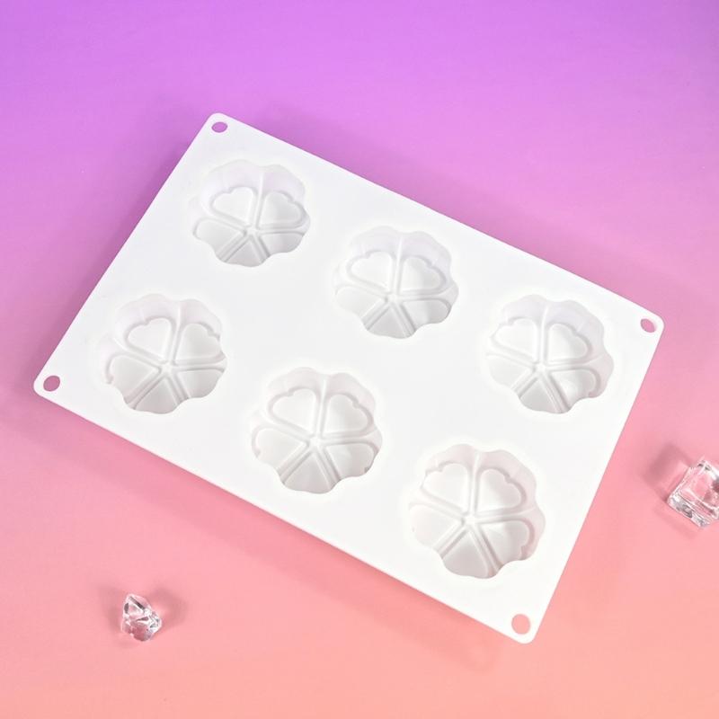 Multiuse Food Grade Silicone Flower Molds Ideal For Romance Dessert DIY Crafts Holiday Celebration And Baking Accessories