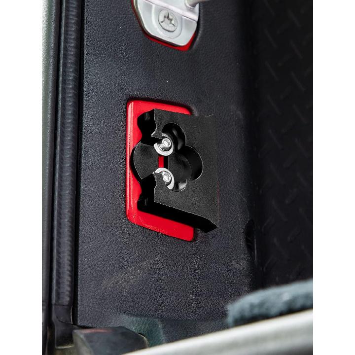 Savadicar TL01 Tailgate Limiter, Aluminum Alloy Rear Trunk Door Latch, Tail Gate Stopper for 2007-2018 Jeep Wrangler JK JKU 2-Door & 4 Door, Tailgate