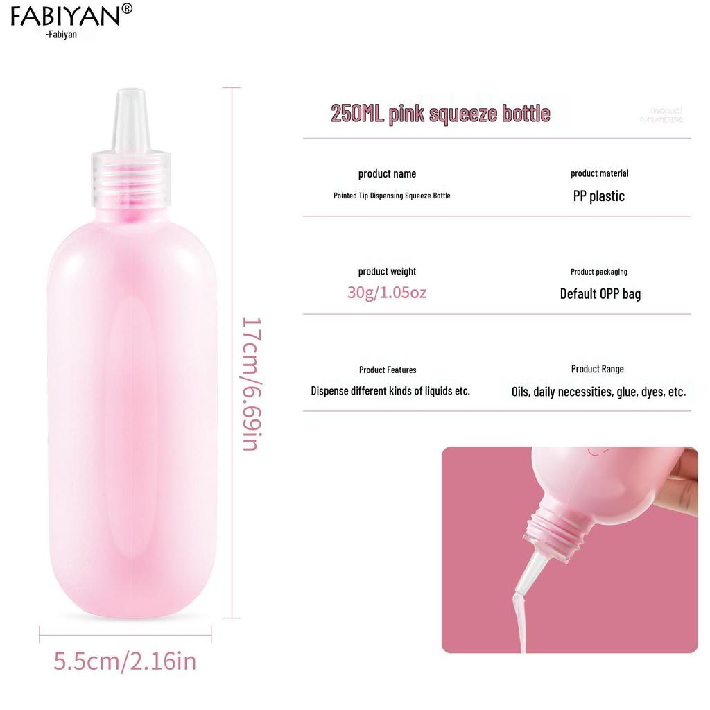 Nachfüllbare Plastik-Quetschtube für Lotion, Gesichtswaschgel, Creme, Nagellackentferner - Spitze, Reisefreundlich, Auf Lager