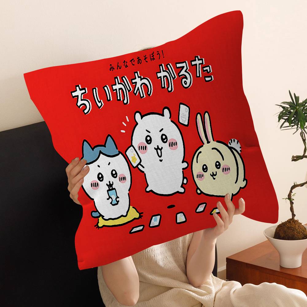 Cute Japanese C-Chiika-Wae Usagi Pillow Anime Pillow Sofa Bed Head Pillow Cover Cushion Cover 45X45 Cm Fashion