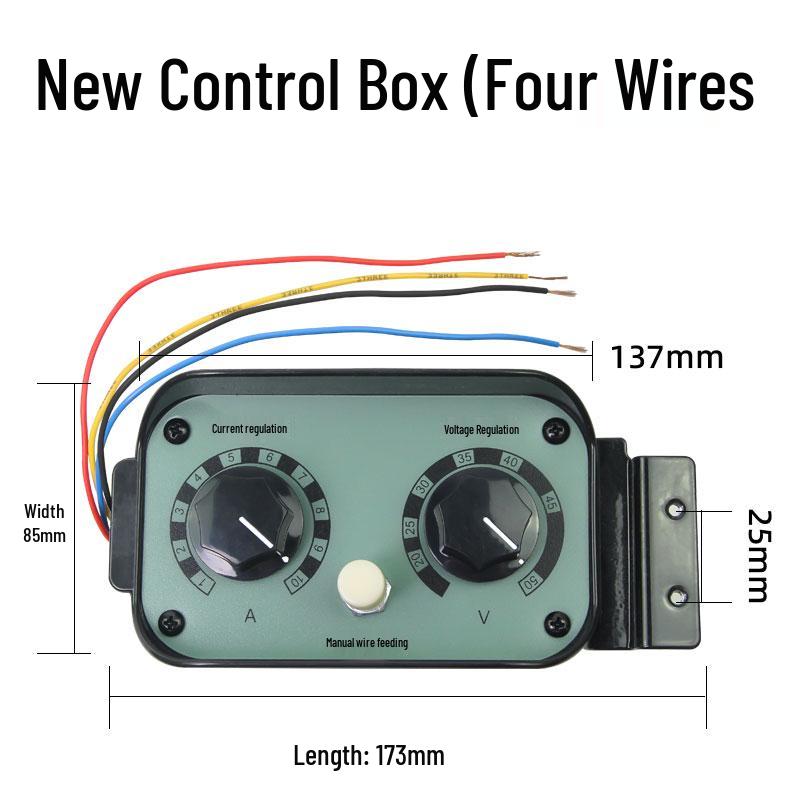 Gas Shielded Welding Wire Feeder Control Box & Speed Controller for 3/4-wire KR Split MIG Welder