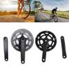 8/9 Speed Bike Cranksets 50/34T Chainwheel Double Chainring Alumniun Alloy Crankset Road Bicycles 170mm Square Crankset