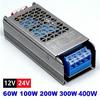 LED Power Supply Transformer 12V 24V AC To DC 60W 100W 200W 300W 400W Super Thin Converter for LED Strip Light Bulb LED Driver
