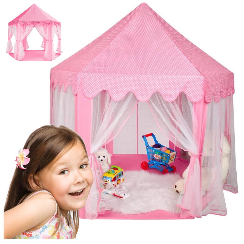 [PACZA][1] Children's Tent Castle Palace Curtains Y137R