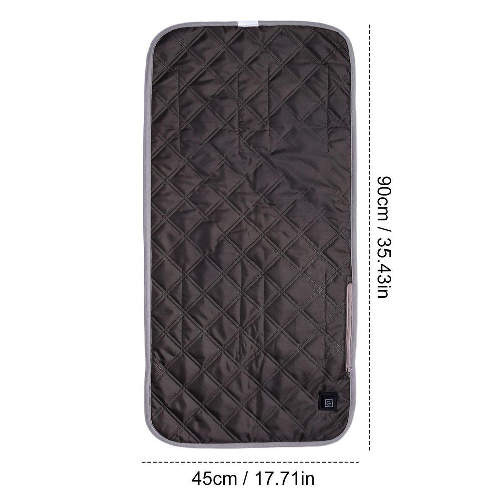 5V Car Heated Seat Cushion USB Heating Seat Cushion With 3 Heating Mode Winter Smart Temperature Control Heated Blanket Seat Pad