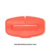 2Pcs Anti-Scratch Soft Rubber Seat Belt Buckle Cover Protector Clip for Safe Auto Interior Use