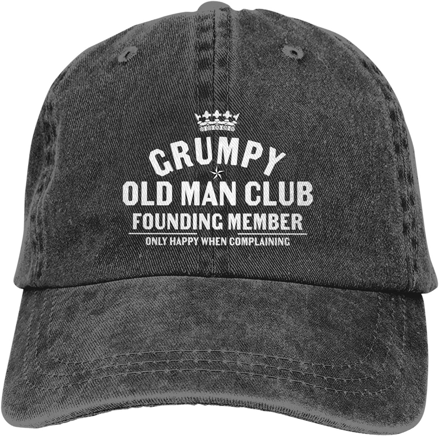 

Grumpys Old Unisex Hat for Women Baseball Cap Graphic Hats