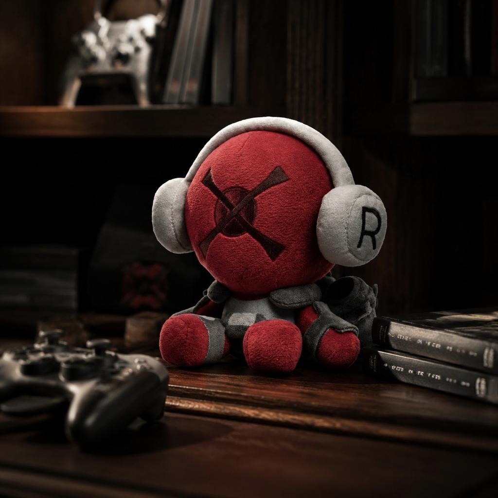 Plush Toy Stuffed Animal - Soft Cute Doll for Gamers, Video Merchandise Collectible Plushie, Great Gift for Lovers and Fans