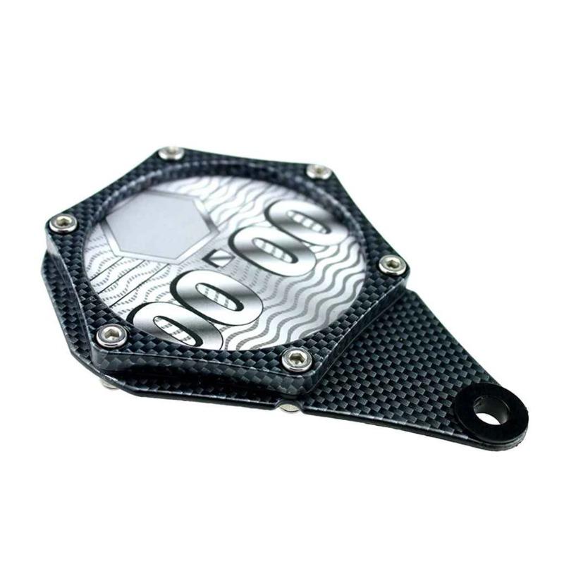 Motorcycle Tax Disc Multicolor Plate Holder Metal Card Hanger Label Holders Scooters Bikes Replacement Parts Beige