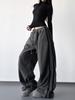 Women's American-Style Elastic Waist Slimming Sweatpants - 2025 Trendy Wide Leg Casual Pants