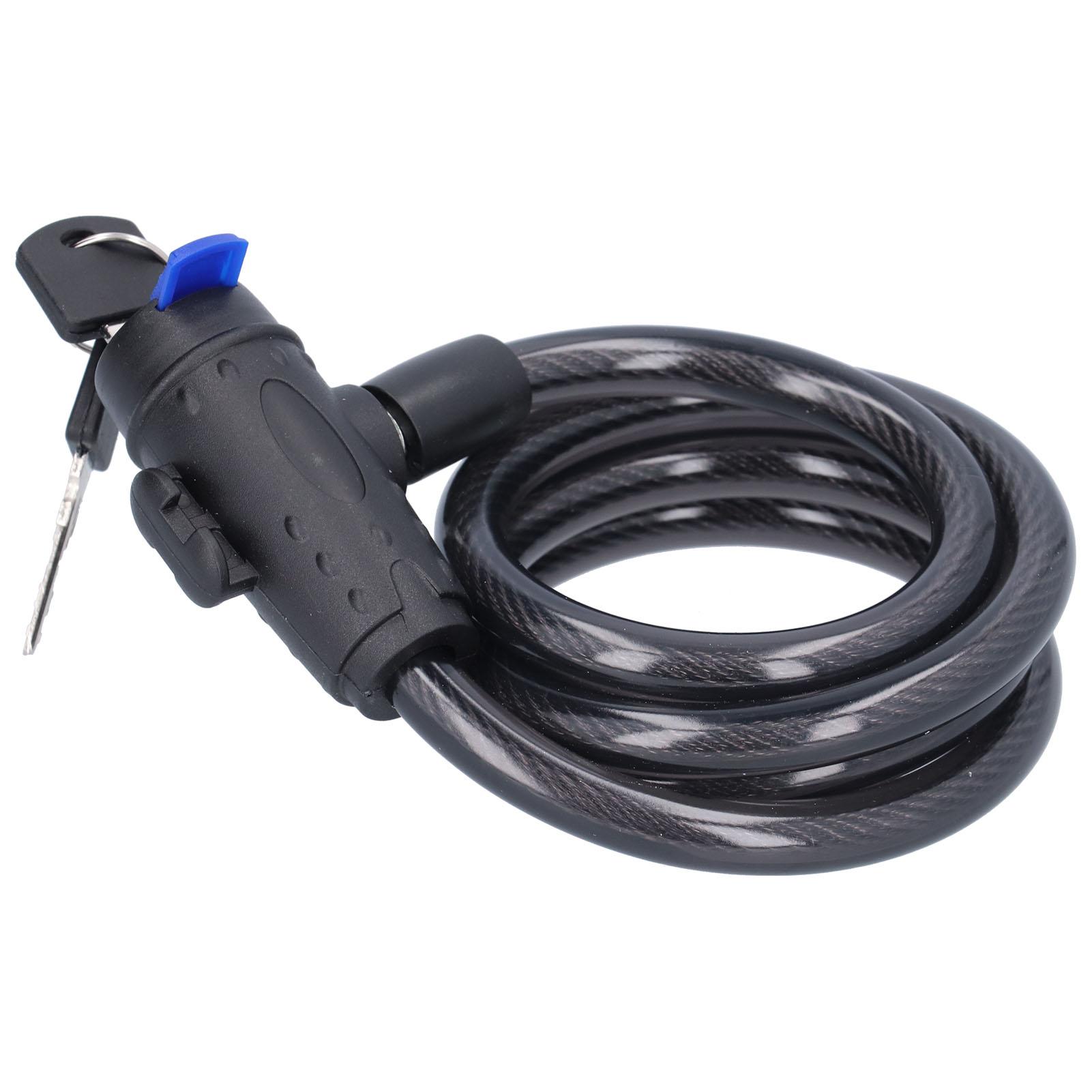 

Велосипедный Мотоциклетный Электромобильный Замок Противоугонный Замок из Стальной Проволоки с Монтажным Кронштейном