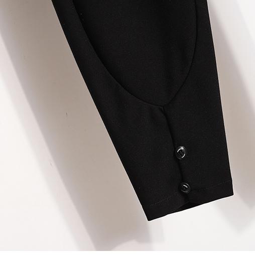 DIMANAF 2023 Plus Size Long Pants Women Elastic Loose High Waist Vintage Solid Cotton Loose Casual Female Basic Trousers Harem Pants Wide Leg Pants