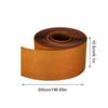 Landscape Edging Weatherproof Protective Cuttable Steel Lawn Edging and Landscape Border for Indoor Greenhouse Yard Patio Lawn