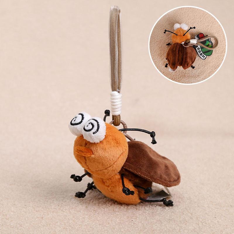 Spider Ant Mantis Plush Toy Keychain With Pp Cotton Filling For Kids And Collectors