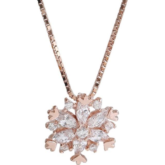 

Ожерелье из стерлингового серебра 925 пробы с блестящим цирконием, подвеска для девочек, свадебный подарок на день рождения, ожерелье, ювелирные украшения 40cm розового золота