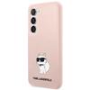 Karl Lagerfeld Klhcs23Msnchbcp S23+ S916 Hardcase Różowy/Pink Silicone Choupette