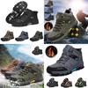 Men's Winter Snow Boots Warm And Waterproof Hiking Shoes With Elegant Look