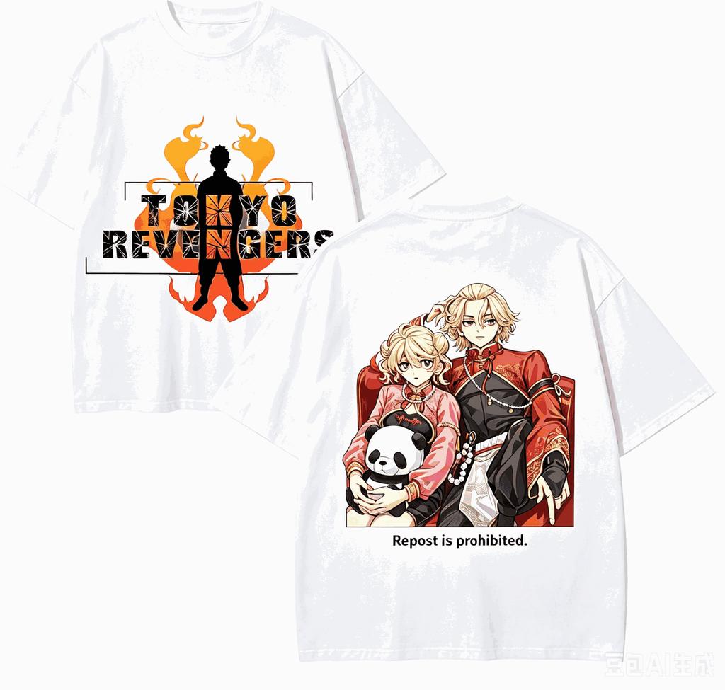Tokyo Revengers Anime Lover TShirt Harajuku Cotton NewModel High Street Fashion Oversized Unisex Comfortable Sleeves Classic