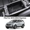 Center Console Organizer Tray For Chevy Equinox 2018-2024 Ert Tray Interior Secondary Car Armrest Storage Box Car Accessories