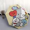 1pc BT21 Automatic Opening/closing Umbrella, Foldable Sunshade, Perfect Gift for Friends, Durable Handle yy250812106