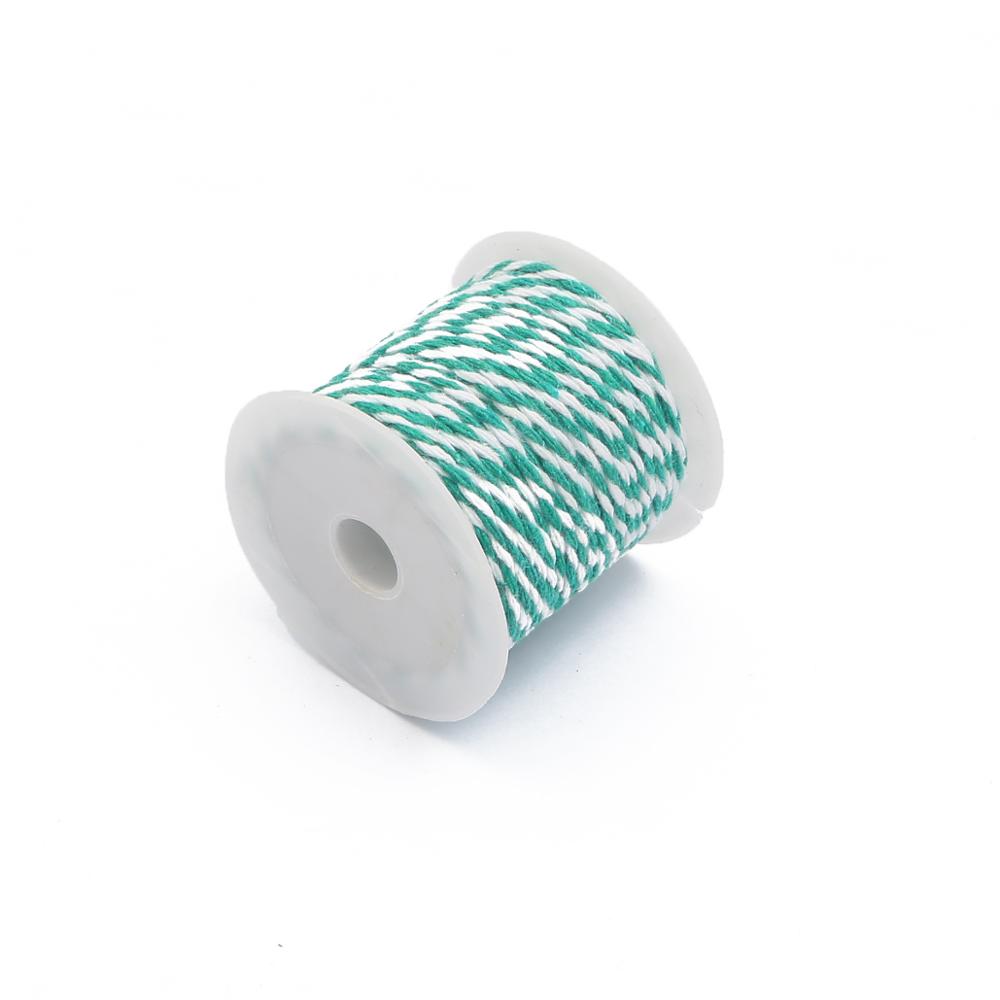 10Meters/roll 1.5mm Cotton Baker Twine Rope Cord Wedding Decoration Christmas Gift Packaging Rustic Handmade Crafts