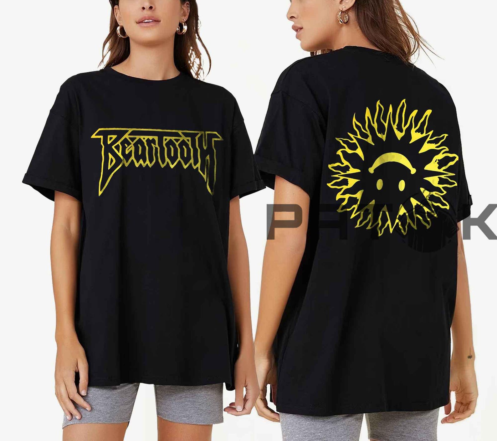 Beartooth T-Shirt, Metal Band Fan Merch Shirt, 90s Retro Casual Unisex T-Shirt M