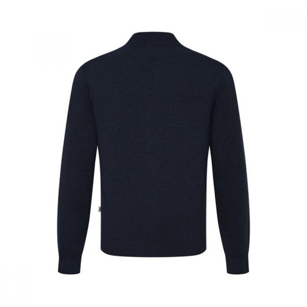 DakS Men S Wool Blend Solid Zip Up Cardigan dma1Swzu101n1