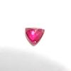 Natural Red Ruby Loose Gemstone 2.25 ct Trillion Cut for Earring for Jewelry Making and Crafts