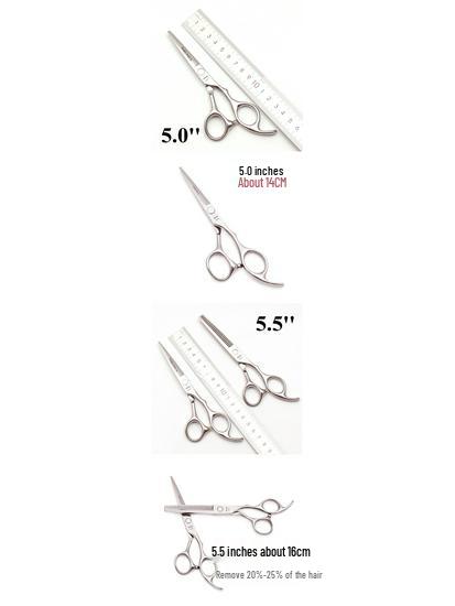 Professional Japanese Steel Hairdressing Scissors & Thinning Shears Set for Seamless Cuts & Bang Trimming