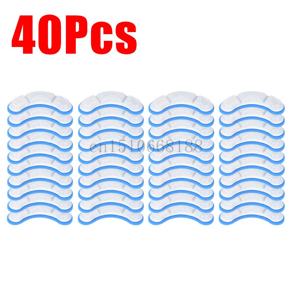 5-50 Stück Katzenbrunnen Ersatzfilterelemente Aktivkohlefilter für Haustier Trinkschale Automatischer Trinkspender