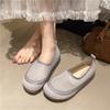 Fashion Women's Round Toe Flat Shoes Slip On Casual Shoes Non-slip Loafers New Mesh Plus Size Flats Women Summer Breathable Shoes Women