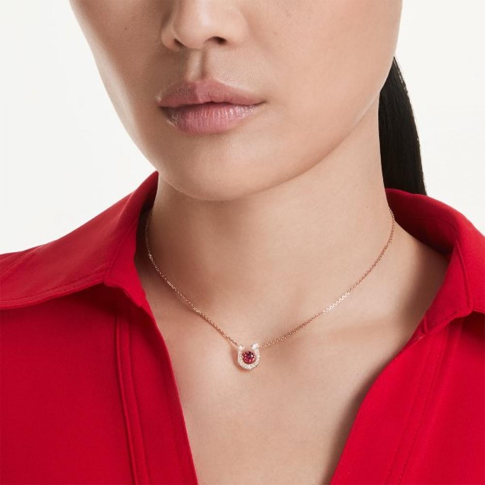 Swarovski Rose Gold Necklace 5736981
