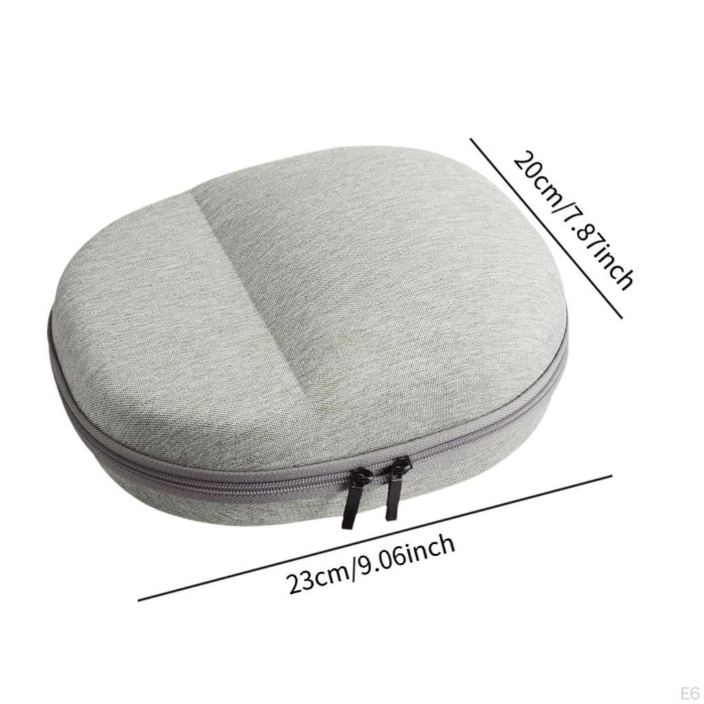 Headphone Carrying Pouch with Zipper for Travel And Storage