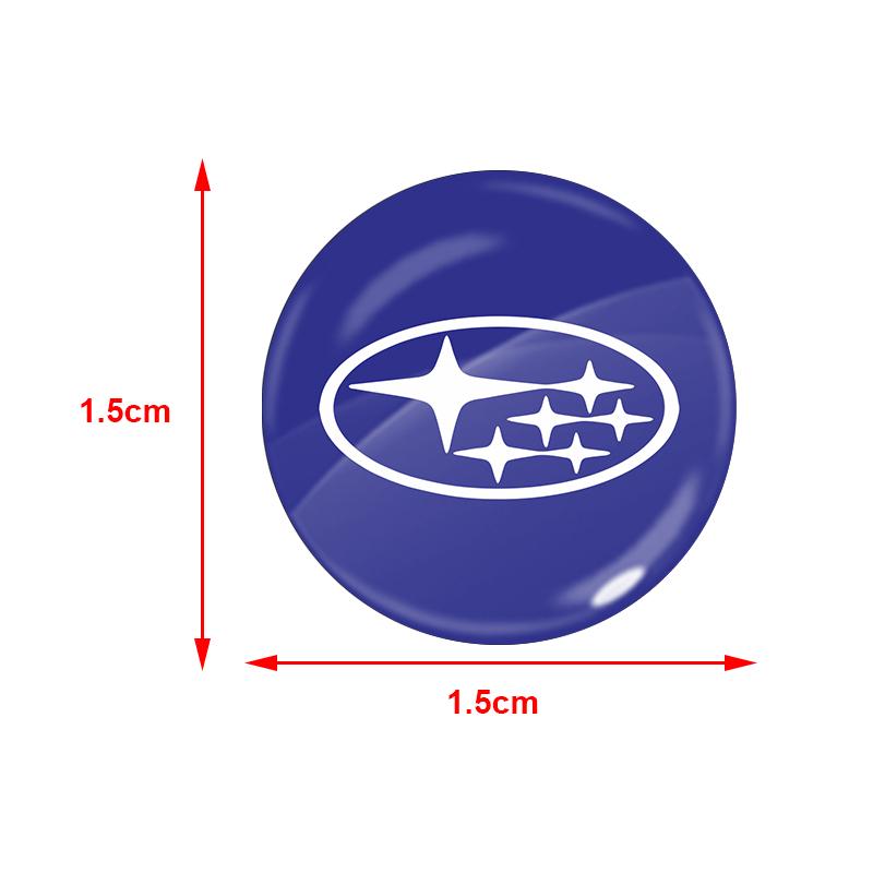 2/4/6 Buc. Autocolant Emblema Gaură Cheie Blocare Ușă Mașină Autocolant Protector Mașină Pentru Subaru STI BRZ Impreza Forester Legacy Outback Levorg Tribeca