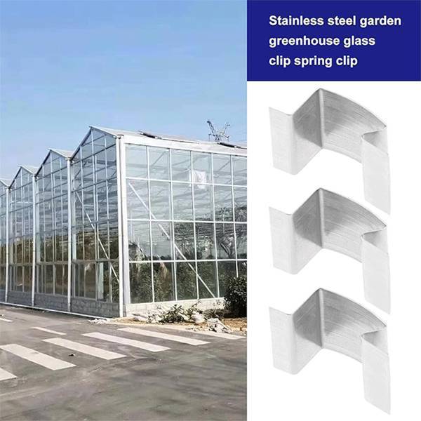 Metallische Gewächshausglas-Federklammern mit Edelstahl-G-Form für die Heimreparatur