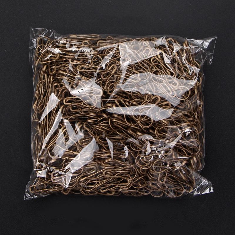 1000Pcs Metal Pins Calabash Gourd Pear Shape Safety Metal Clips Knitting Stitch Marker Tag Hangtag Pins DIY Craft Accessories