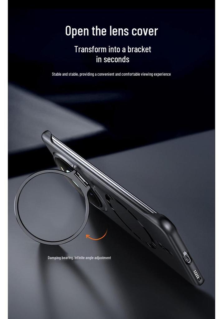 Huawei Mate80 Pro Ultra-Thin Magnetic Phone Case with Metal Paint Borderless Design