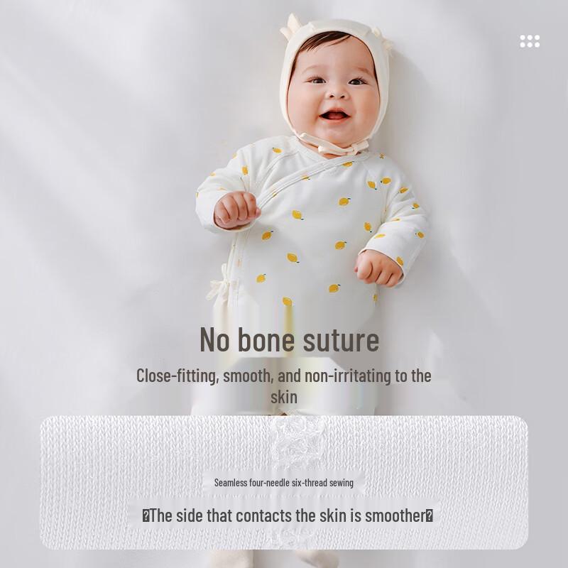 Labib Baby Pure Cotton Long-Sleeve Bodysuit