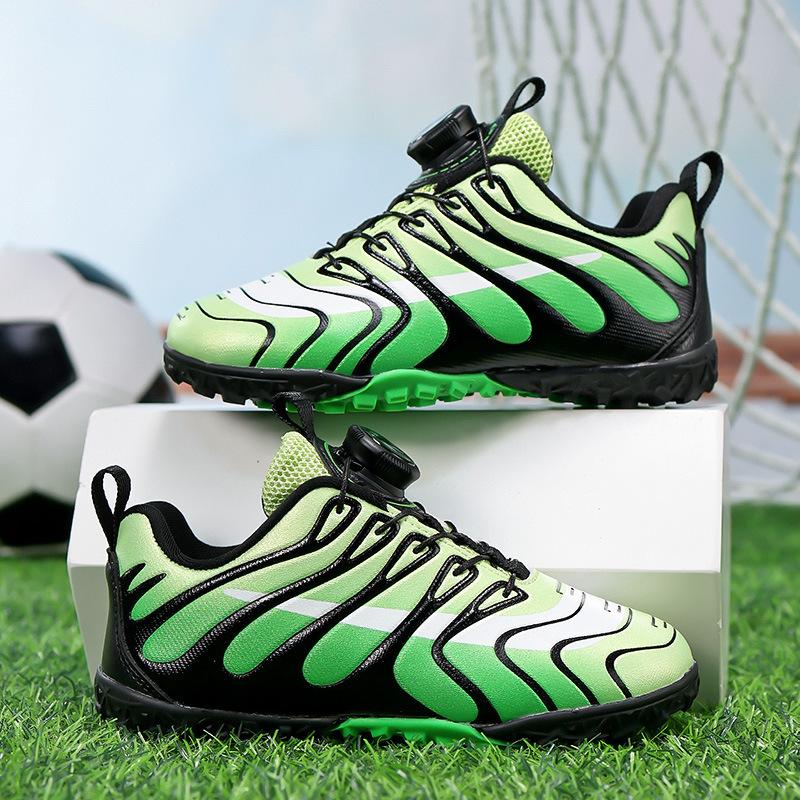 

Children S Football Shoes Rotary Buckle Boys Student Game Training Shoes Girls Broken Nail Football Shoes 31