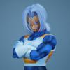 Figura de Acción Super Saiyan Trunks del Futuro de Anime Dragon Ball Z Estatua de PVC Colección Decoración de Escritorio Modelo Juguete Adorno