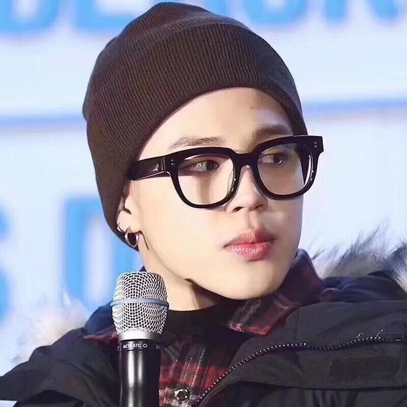 Damen Retro Klassische Schwarze Dicke Rahmen Sonnenbrille - Harajuku Stil für Eckige & Runde Gesichter, Flache Myopiebrille