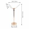 USB Powered Night Light Iron Base and Acrylic Bedside Lamp Modern Table Lamp  Living Room Decor
