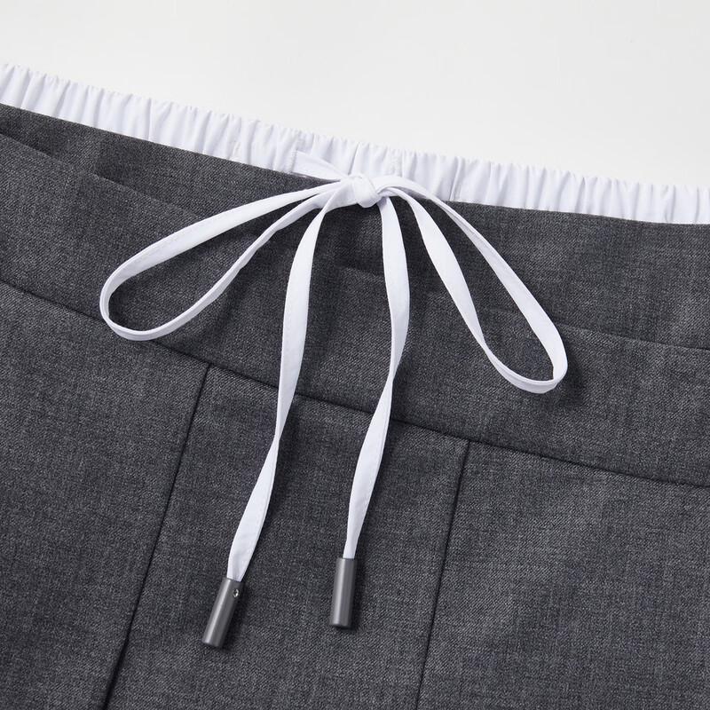 Teenie Weenie Bear Letter Asymmetrical Midi Skirt