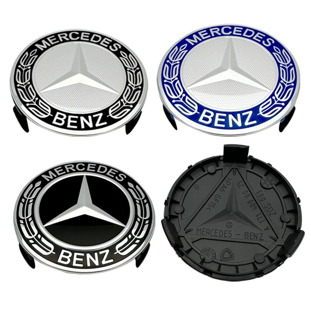 Mercedes Benz Wheel Cap Car Wheel Center Caps Hub Caps ABS For W176 W177 W204 W205 W212 W213 W206 X156 X253 W117 CLA CLS / 4PCS CI7